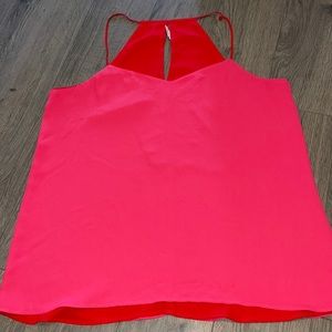 Express Pink and Red Top